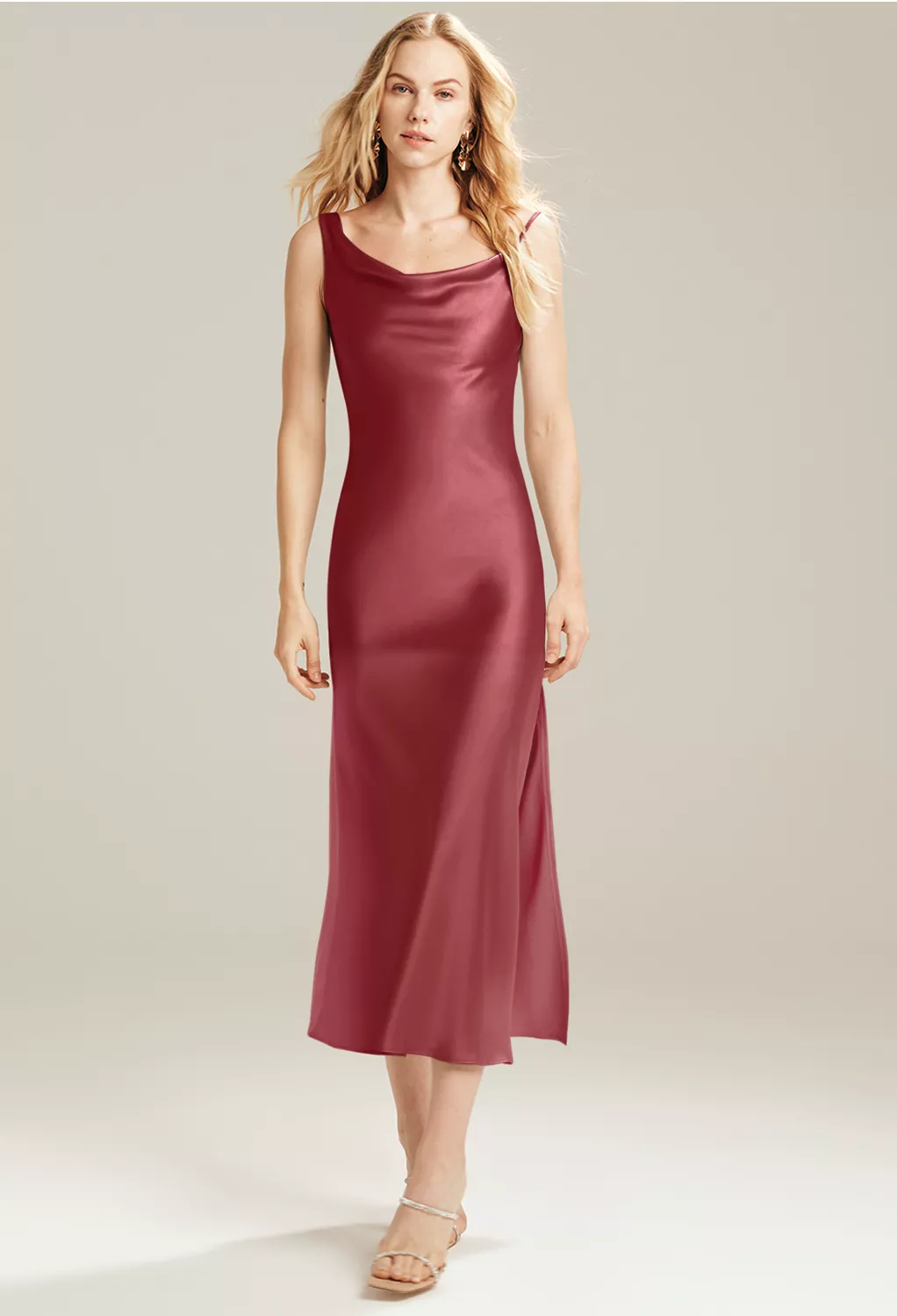 AW Graziosa Burgundy  Spring Wedding Guest Dresses